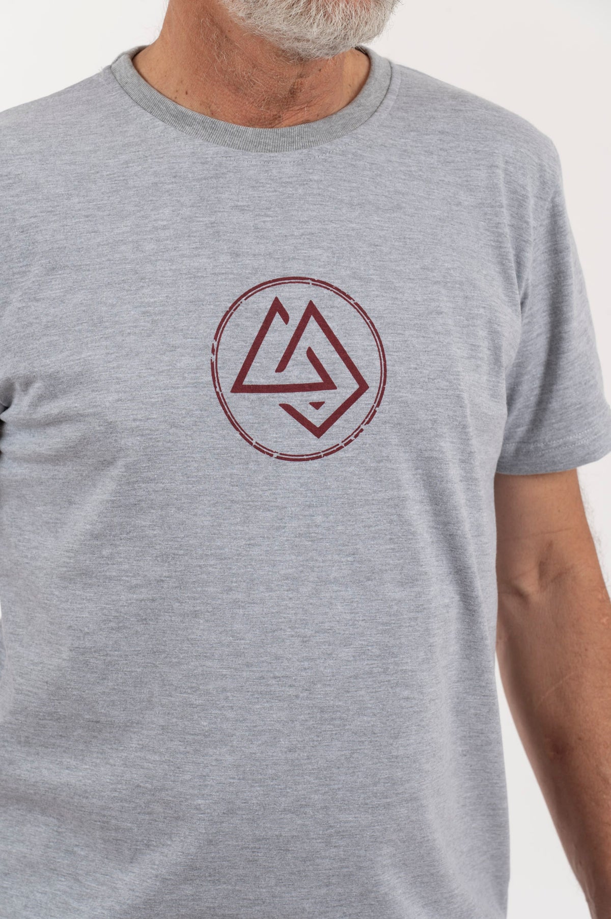 H Polera-MC Hombre Logo-Circular