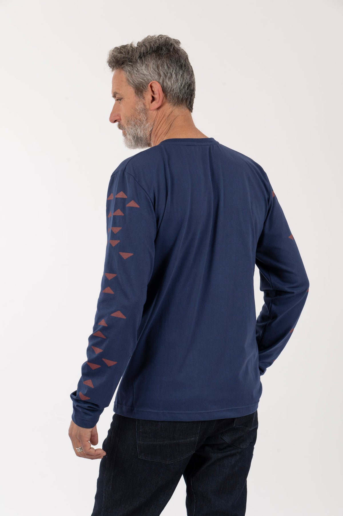 H Polera-ML Hombre Triángulos