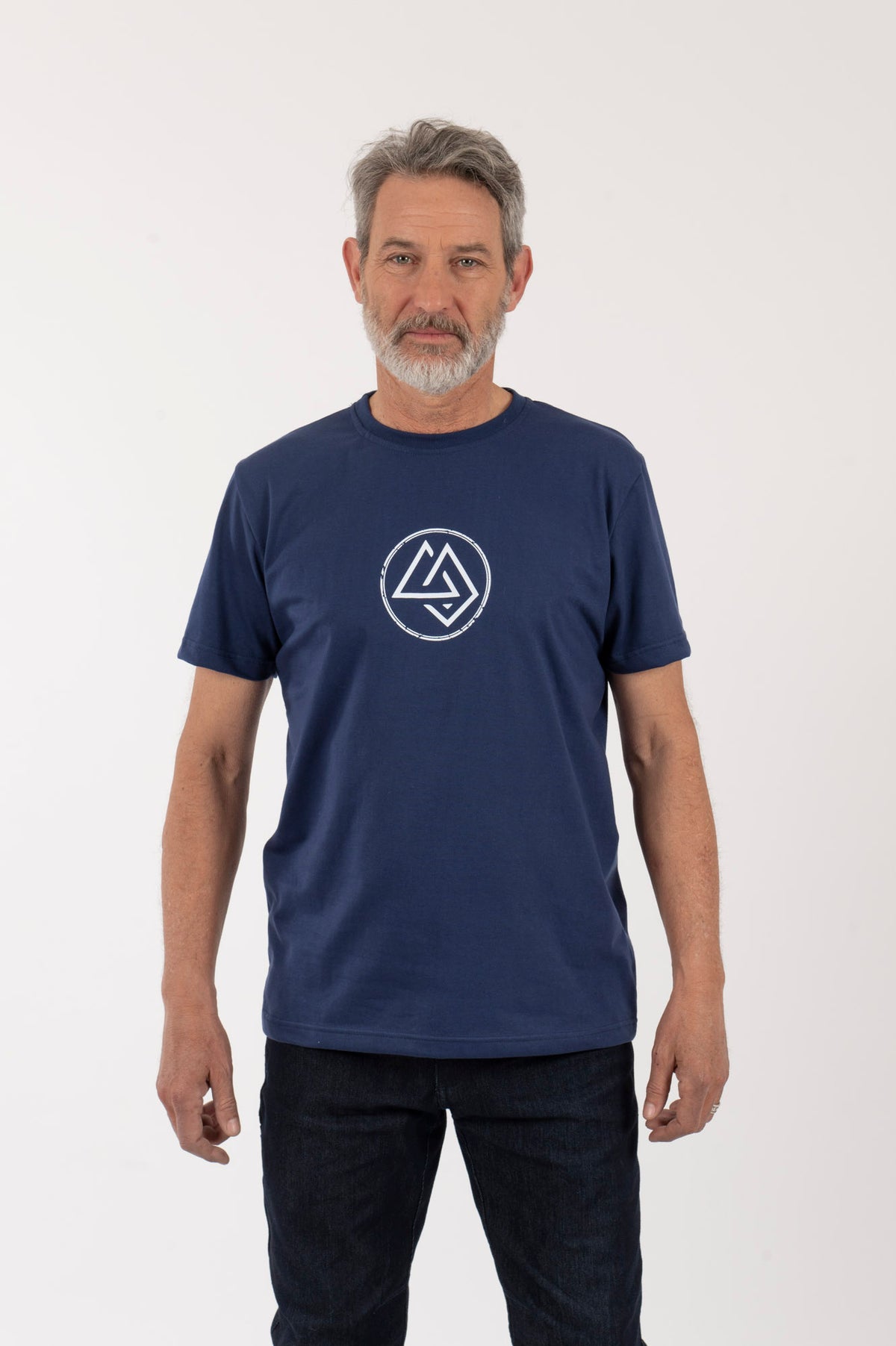 H Polera-MC Hombre Logo-Circular
