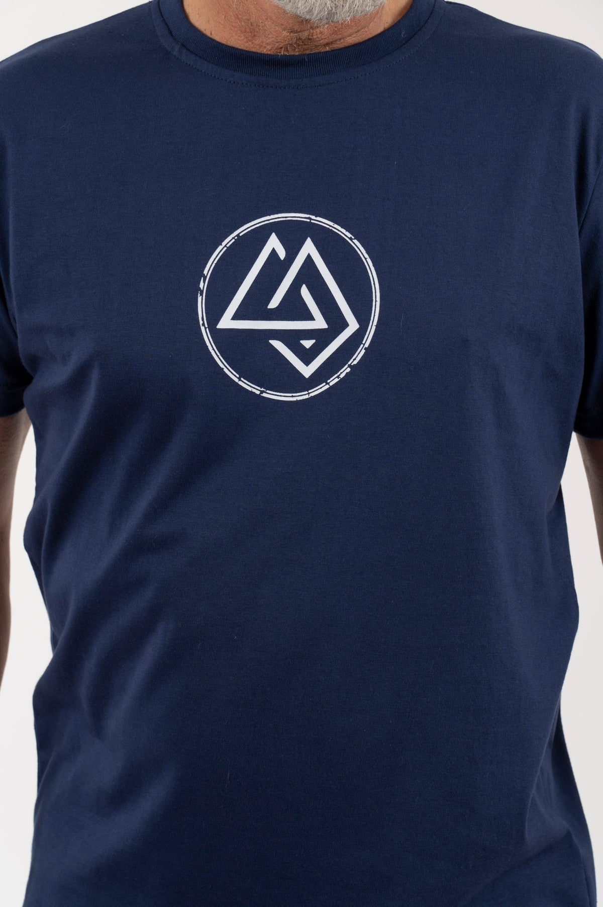 H Polera-MC Hombre Logo-Circular