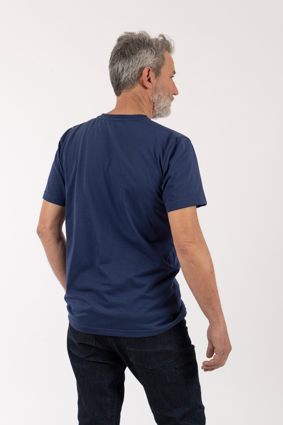 H Polera-MC Hombre Logo-Circular