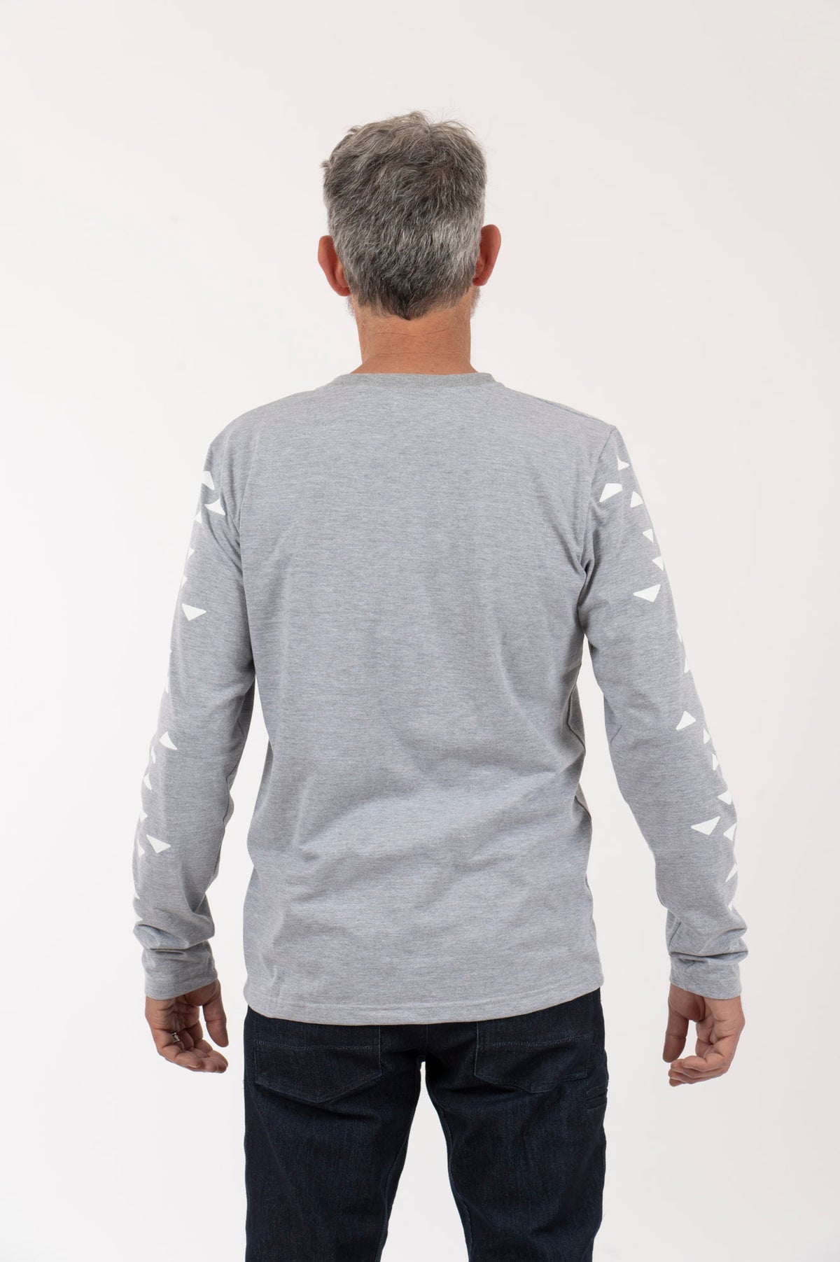 H Polera-ML Hombre Triángulos