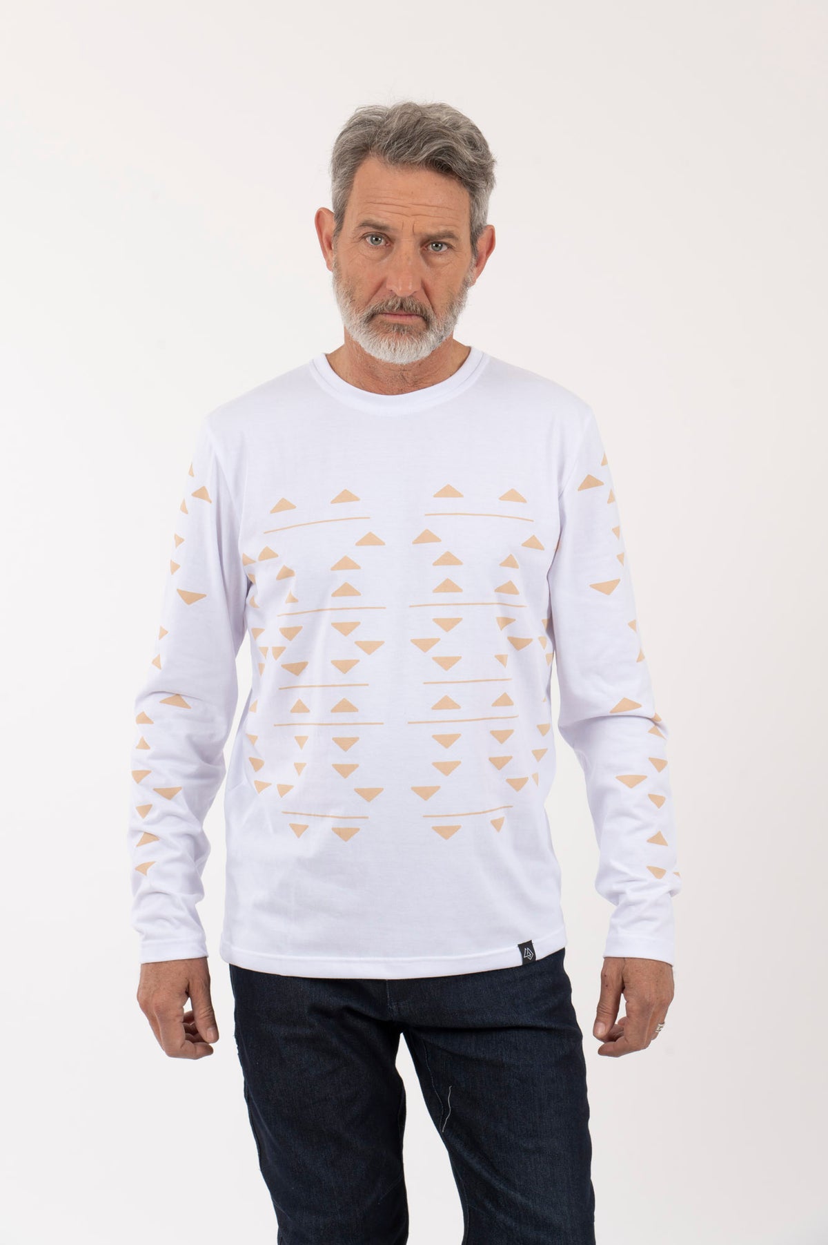 H Polera-ML Hombre Triángulos