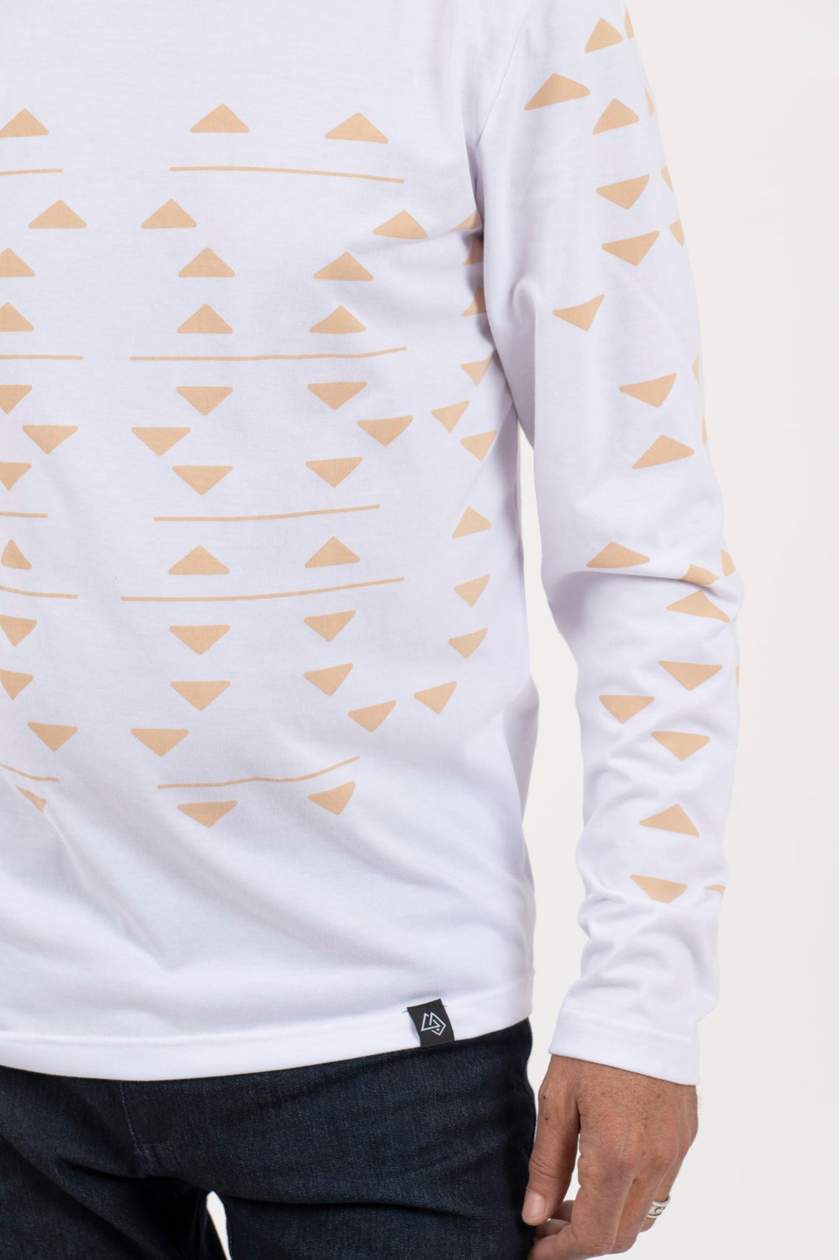 H Polera-ML Hombre Triángulos