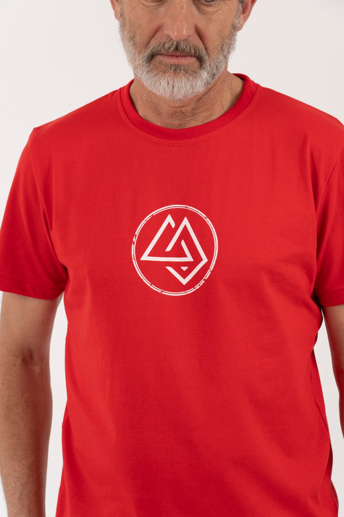 H Polera-MC Hombre Logo-Circular