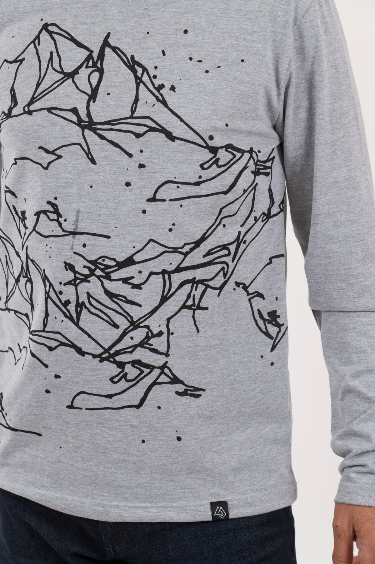 H Polera-ML Hombre Baquedano