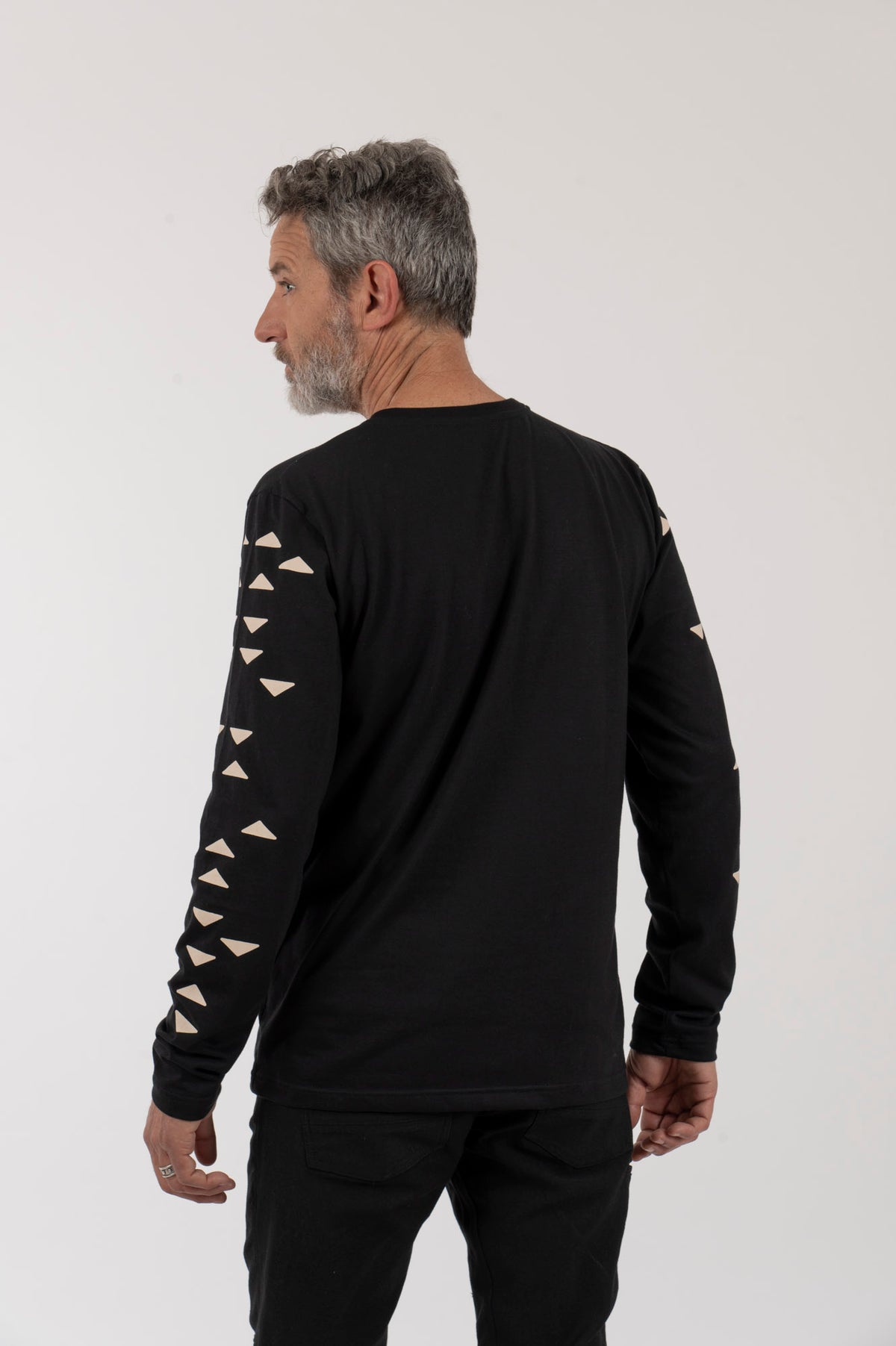 H Polera-ML Hombre Triángulos