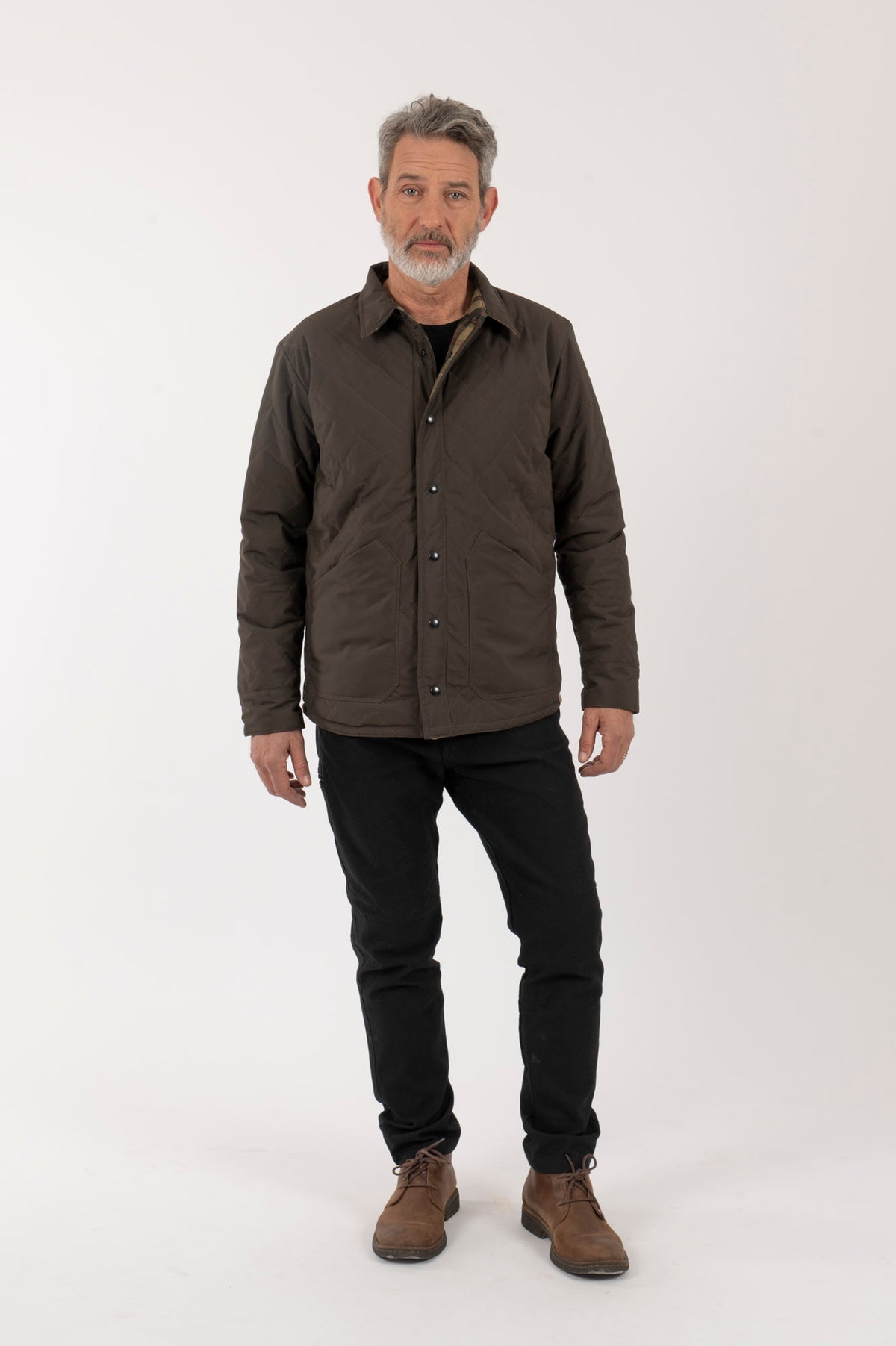 H Chaqueta-Camisa Hombre Jauken Reversible
