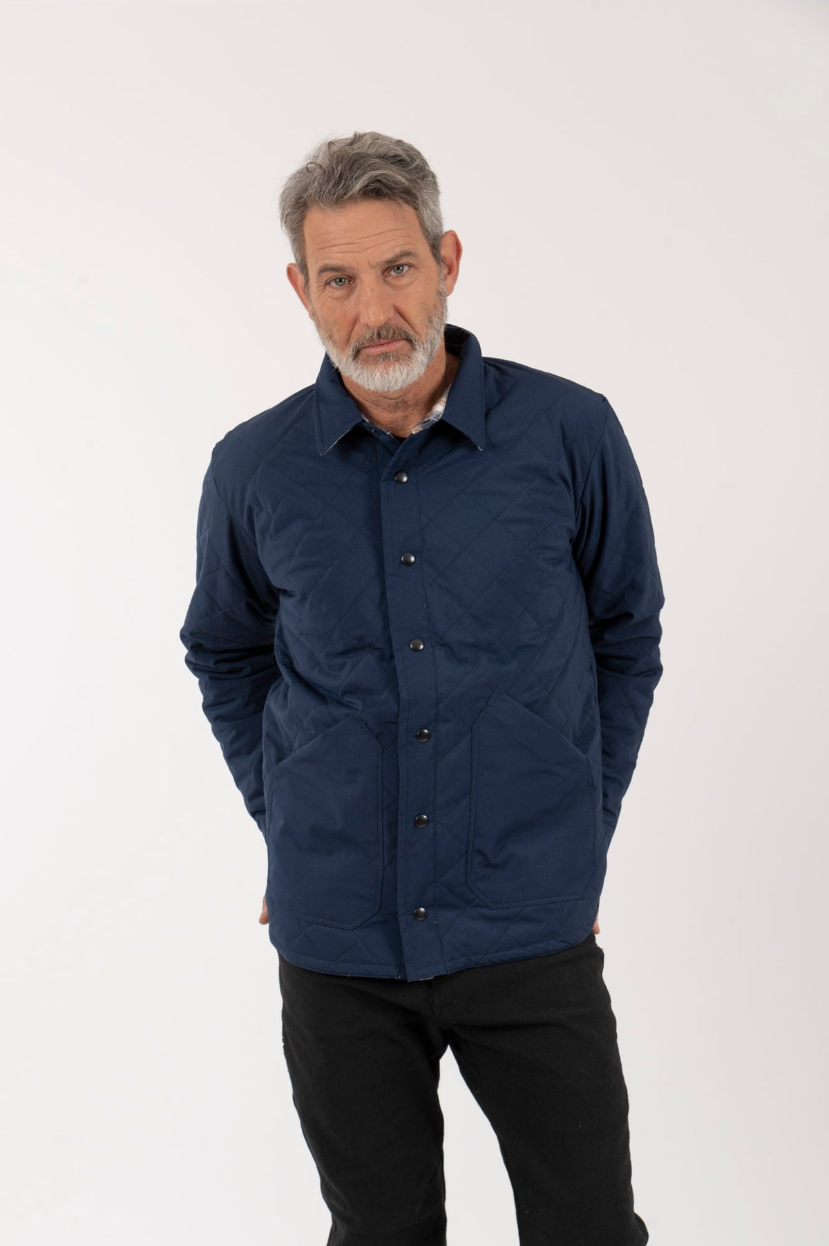 H Chaqueta-Camisa Hombre Jauken Reversible
