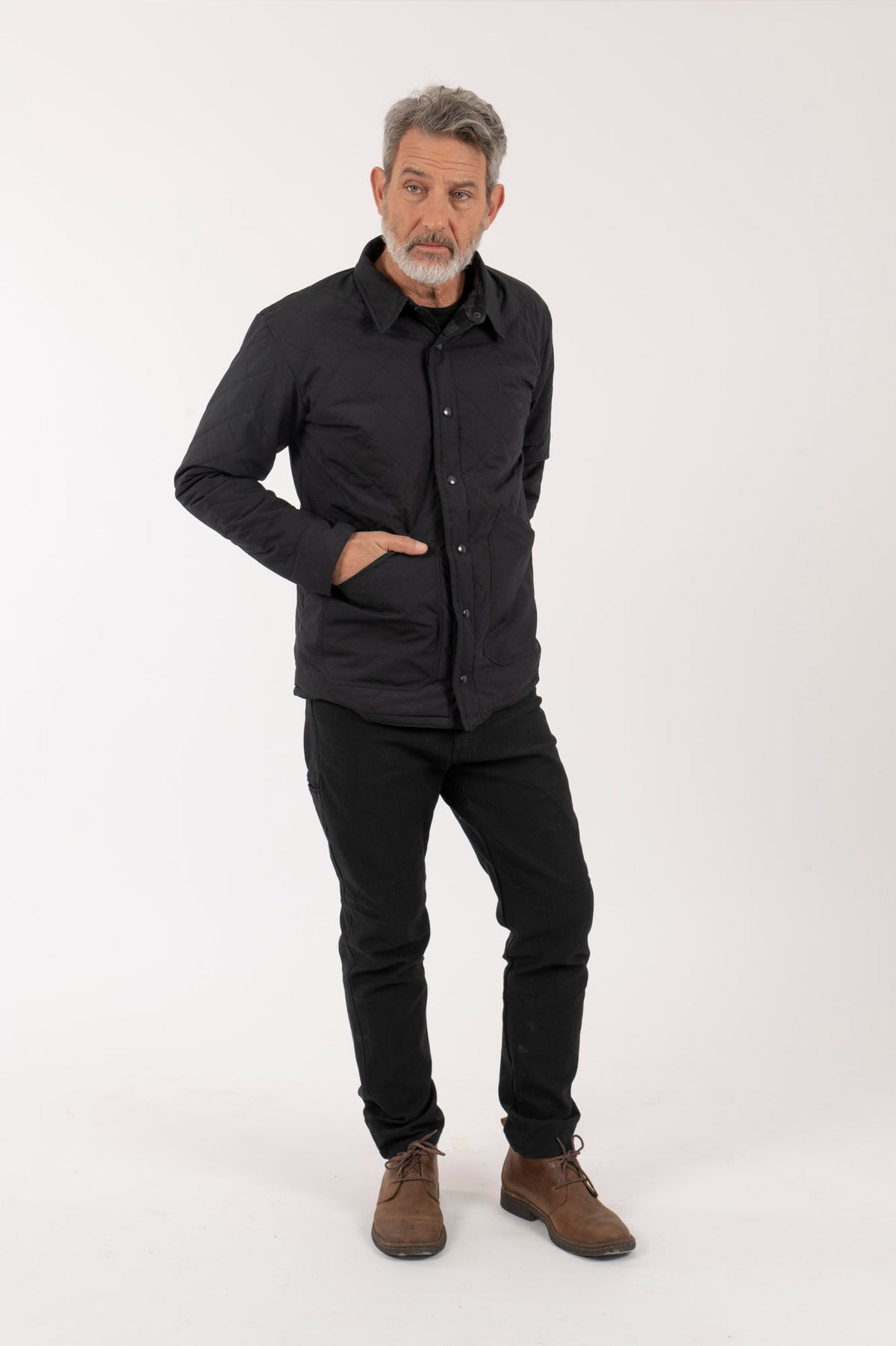 H Chaqueta-Camisa Hombre Jauken Reversible