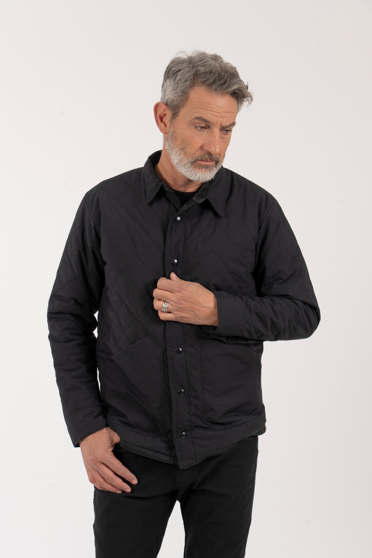 H Chaqueta-Camisa Hombre Jauken Reversible