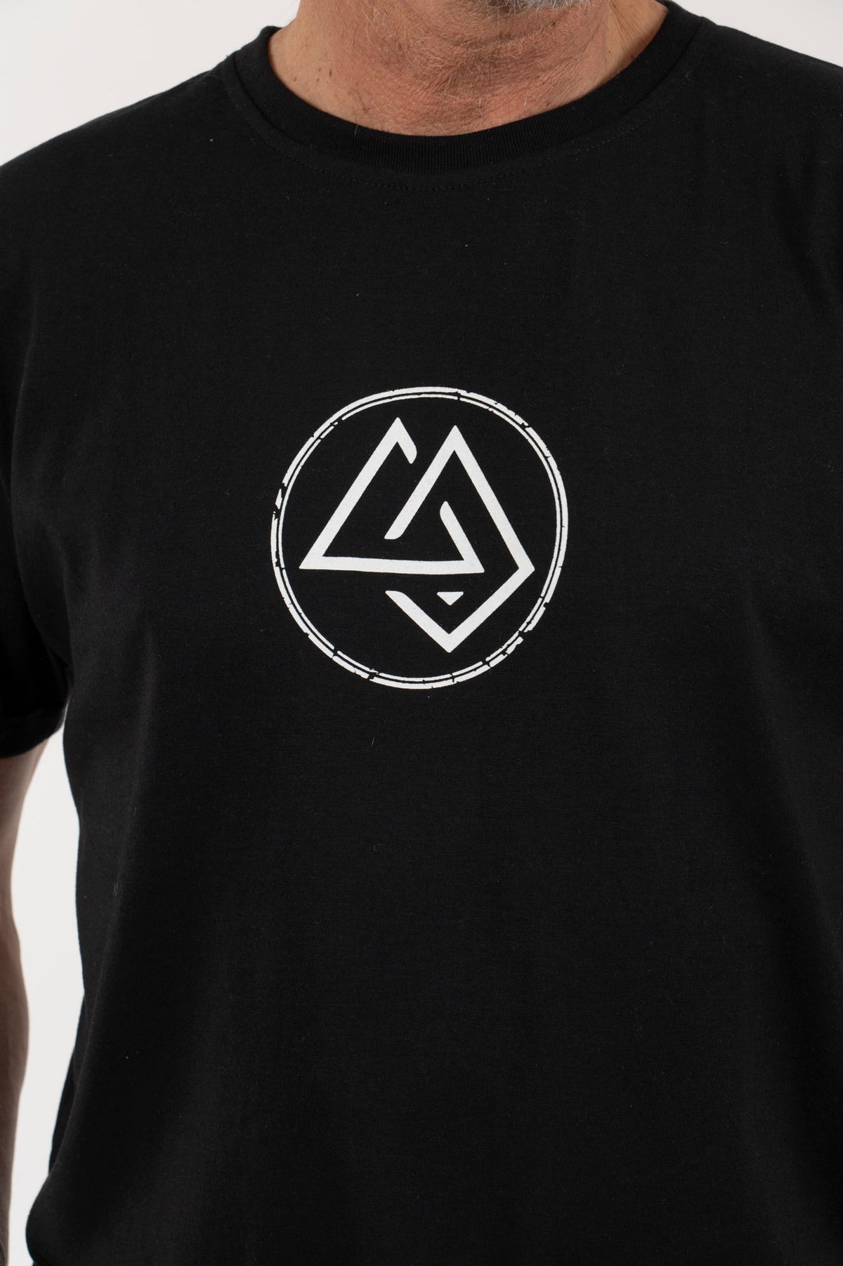 H Polera-MC Hombre Logo-Circular
