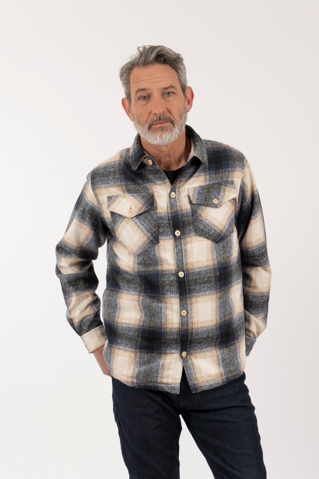 H Camisa Hombre Harroen Forrada