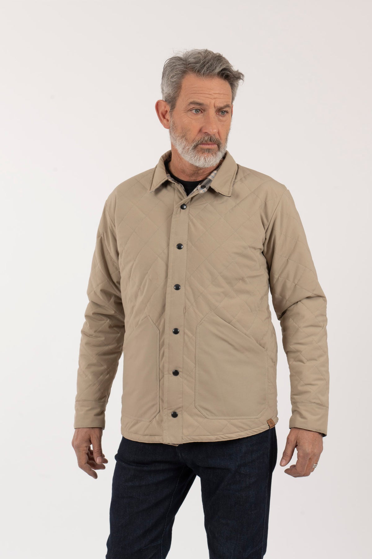 H Chaqueta-Camisa Hombre Jauken Reversible