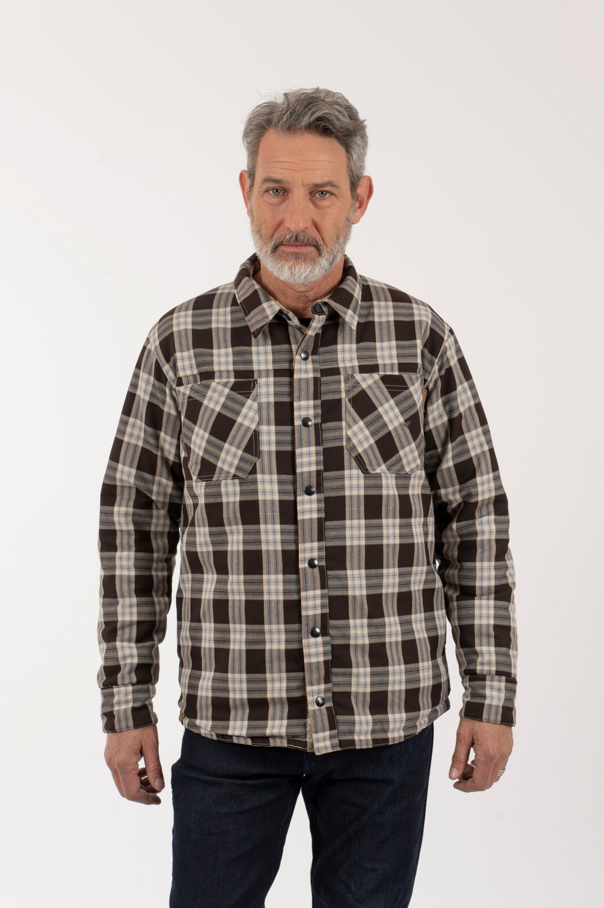 H Chaqueta-Camisa Hombre Jauken Reversible
